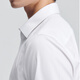Good news bird no-iron long-sleeved shirt men's business texture easy care base shirt KEBC251011U white 41