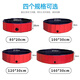 Spring koi and autumn carp pet bathtub foldable large dog golden retriever dog special swimming pool bathtub bathtub washing cat bathtub 50 8cm red recommended 15Jin Jin equal to 0.5kg thickened version