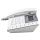 
Double-child phone office phone landline 2024 new wired fixed caller ID home landline home use 13567 fashion model [elegant black] + 5m telephone cable