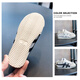 G.DUCKKIDS little yellow duck children's net shoes 2025 spring and summer new style girls mesh cloth forrest Gump shoes boys mesh board shoes small white shoes dark blue single shoes 9731 shipping insurance leather surface 32 inner length 20CM