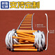 People's Safety Rope Ladder Escape Ladder Fire Escape Ladder Emergency Fire Rescue Training Home Self-Rescue Telescopic Folding Rope Ladder Polyester Resin Fire Ladder 5 Meters + Double Hooks + Screws