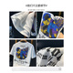 Camiseta de altura corta de altura de tela de altura de tela de manga de alta de altura de Guangan Aepe Camiseta transpirable pesada Camiseta Atinga de altura hom.