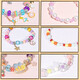 North e-family children's ever-changing pop beaded handmade DIY play house toys girls beaded cordless bracelet jewelry gifts The ultimate top beaded jewelry gift box 3888PCS