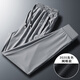 Pang Donglai DL ice silk air conditioning pants for men's casual sports hoodies for summer thin style mesh quick dry straight loose long 9922 black + 9933 gray one size l