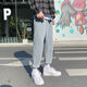 KFPF pants for men's trendy street-fried slim fit ripped pants straight jeans for men's summer thin 2025 new men's pants 679/Y ripped model M