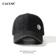 CACUSS Hat Women's Autumn and Winter Baseball Cap Fashion Small Fragrance Face Showing Small Peaked Hat Women Black