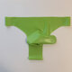 Rubber bullet separated seamless latex leather underwear JJ belt cover men's sexy mid-low waist sexy thong yellow 65-75 cm waist