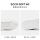 ECCO Shoes para hombres cómodos y versátiles, zapatos informales, suave y fresco 60 aniversario 582404 White 58240401007 39
