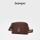 Banpo Decoration Family (bampo) new gourd shell mobile phone bag cowhide vegetable tanned fashion shoulder clutch bag coin women's bag birthday gift chestnut brown