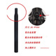 GIANT Bicycle Cushion Rod ATX660 777 830XTC800 Original Mountain Bike Pole 30.9 Seat Tube Black 30.9x350MM