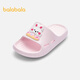 Balabala children's slippers summer 2025 home boys and girls comfortable children's shoes simple non-slip cartoon 209225141223
