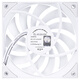 
Limin (Thermalright) TL-C12015B 1800-turn thin black fan 12cm chassis cooling fan TL-H12015W white single [15mm thickness]