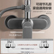 Wanhe Shower Set Purple Copper Main Faucet Pressurized Shower Full Set of Shower Spraying Head Bathroom Shower [Golden Bang
