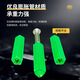Mashifu plastic expansion tube green rubber plug aircraft type rubber particle wall plug anchor bolt screw tube expansion plug M6 (200 pieces) plastic expansion tube