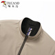 Woodpecker Jacke Herren Frühling und Herbst neuer Stil mittlerer und junger Windschutz-Ständer Hemd-Hemd-Hemd-Hemd-Hemd-Hemd-Top JK6628 Navy Blue 2xL (135-150jin [Jin gleich 0,5 kg])