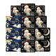Gao Jie Silk Sunshine Baking Selected Pure Cotton Sanitary Napkin 12 Packs 107 Tablets Day and Night Full-Cycle Combination Ultra Thin Aunt Napkin