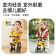 
Luddy (Luddy) Little Yellow Duck Walker Balance Car 1-3 Years Old Children's Scooter Twist Toy Baby Scooter Cheer Black