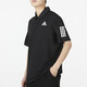 Adidas T-shirt men's tops Spring and summer new sportswear casual clothes fashion POLO shirt comfortable breathable short sleeves HB6224 M