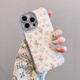Blue Nizi is suitable for Apple 16pro/max mobile phone case iPhone15promax protective case Apple 13/14pro all inclusive 12/promax anti-fall girl new hard shell 15pro white background *tulip flowers - comes with lens film Apple 16Pro