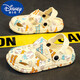 Disney (Disney) zapatillas de cuevas para niñas de Disney sandalias nuevas de playa para niñas medianas del dedo delantera para niños grandes al aire libre.