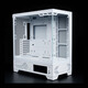 VALKYRIE VK03 LITE gaming case with display sea view room panoramic column-free touch screen ATX back plug 360 water cooling 270 full view white game screen computer case VK03 Lite white + A360 water cooling + prism fan*7