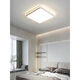
Sanqi Tiger Bedroom Light Modern Atmospheric Ceiling Light Wasabi Style Home 2024 New Room Study Light Zhongshan Lamp 1W 9215 White Square-50CM Three-color Light