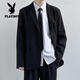 Playboy (PLAYBOY) DK uniform junior high school high school casual suit men's and women's suit college student professional formal wear JK suit class uniform three-piece suit jacket + shirt + trousers + tie XL