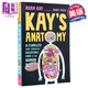 凯的解剖学 人体指南完整版 平装 英文原版 Kay s Anatomy Adam Kay
