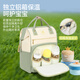 Jingqi (JOYNCLEON) Mommy bag multifunctional large capacity shoulder-mounted hands and lightweight high-value mother and baby bag green Jwc156189