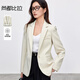 Shandu Bila Spring and Autumn Temperament Commuting Suit Women's Jacket Professional Formal Wear Simple Small Suit Women's High-end Feeling Yunshuang M
