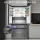 Casarte ultra-thin refrigerator 594mm 600 liter French refrigerator Original flat-mounted MRA low-oxygen storage and freshness automatic ice making machine Zhijing series Zhijing series + 600 liters + automatic ice making machine