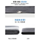 Foseki Tiansi Jeans Men's Men's Summer Thin Style Fashion Brand Straight Men's Ice Silk Lignes larges Summer Casual Long Long Long 1048 Black M recommandé 90-115Jin [Jin est égal à 0,5 kg]