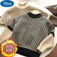 
Disney children's cardigan boy's sweater plus velvet thickened medium-sized children's pullover base knit sweater winter top keep warm brown [no plus/velvet] 150