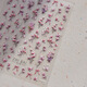 Tomoni Relief Nail Stickers Hot Style Retro Nail Stickers Factory Factory Wholesale Chinese Style Magnolia Stickers 3878 TO3878- Relief