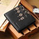 
MashaLanti wallet men's short wallet large capacity genuine leather card bag change ID bag birthday gift for boyfriend husband