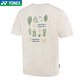 
YONEX 25 new Yonex YY badminton uniform sportswear T-shirt quick-drying breathable top short-sleeved men's style-16833CR-ice beige XL