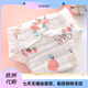 QIAOPIN (QIAOPIN) four-season breathable diapers, cotton gauze, washable baby urine melon newborn diapers This white 3 pack S code (0-March) 10 Jin [Jin equals 0.5 kg]