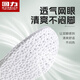 Warrior 2 Double-Pack Semers For Men's Sports Shock Absorption Soft Elastic Elastic Breathable Sweat-Absorbing Military Training 6019 2 Double-Pack White 41-42