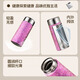 Lige pur titanium mini thermos pour femmes petite capacité 200 ml de la coupe de poche cup tasse cadeau de lettrage personnalisé titanium goddess Cup (style léger) pur titane-hanhai bleu 200ml