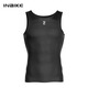 INBIKE sweat-wicking shirt road cycling jersey men's tops sweat-absorbent bottoming shirt sleeveless vest short-sleeved underwear long-sleeved white vest L