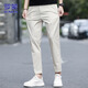 Romon (Romon) Neun-Punkte-Hosen für Männer Slim Summer Business Casual Hosen für Männer vielseitige Hosen für Männer