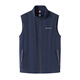 Navigare Italienisch kleines Segelboot Herren im Freien Sonnenschutz Vest Casual und modische Standkragen Jacke 1311095501 Blau M.