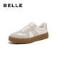 Belle Zhai Xiaowen's same style casual shoes men's spliced retro moral training shoes sports sneakers Encounter White 42