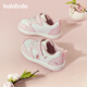 Balabala children's shoes children's toddler shoes baby shoes girls' sneakers national style embroidered 2025 spring and autumn shoes 208125145007