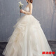 Tilotina main wedding dress for women new bride wedding floor-length strapless V-neck tutu skirt slim and long tail white floor-length wedding dress M 165