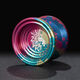 Timini-Anfänger Live Sleep Yo-Yo, Feuerkraft Teenager King Professional Yoyo Game Special Yoyo Children H3 Sun Black Gold Red Live Sleep (Recycling sofort) +10 Seile