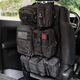 Shantou Lincun Car Back Seat Tactical Storage Bag Car Back Seat Multifunctional Backrest Storage Storage Black