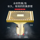 XMSJ Golden Full Copper Anti-Odor Baño engrosado Sala de ducha de baño cuadrado cuadrado de desplazamiento grande Baño de tiras largas 10 cm Silver-Tirflower-T6630