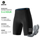 Rock Brothers (ROCKBROS) summer cycling suit men and women mountain road bicycle clothes bicycle equipment white advanced suit (light and thin style pants pad upgrade) XL
