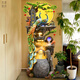 Pupan -Öffnungsornamente fließen und Bodenbelag Ornamente Leichte Luxus Wohnzimmer Fengshui Rad Pfauen Verdienen Geld Rockery Brunnen Wasser 9926 Kleine 106 cm